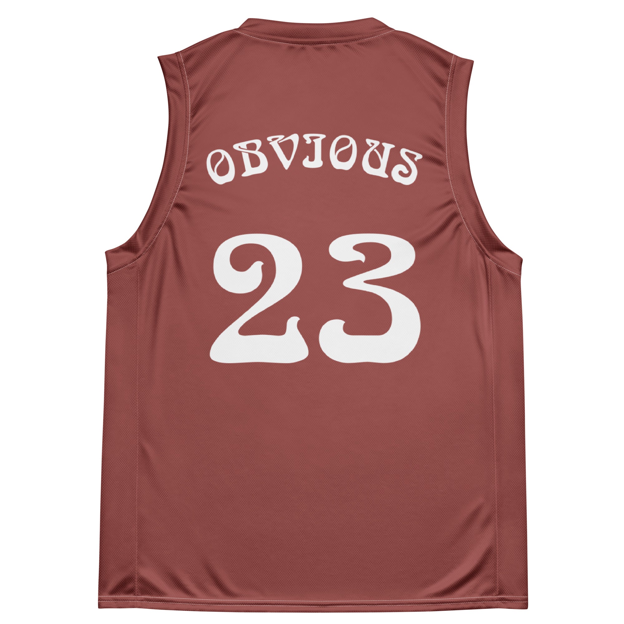 LO23 RED Recycled Basketball Jersey