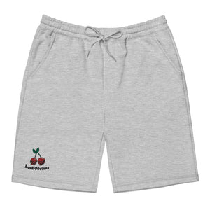 Cherries Fleece Shorts