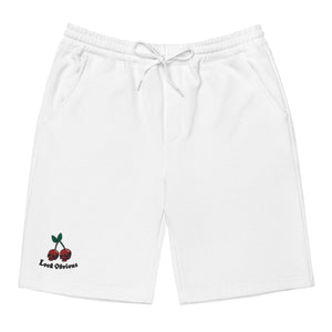 Cherries Fleece Shorts