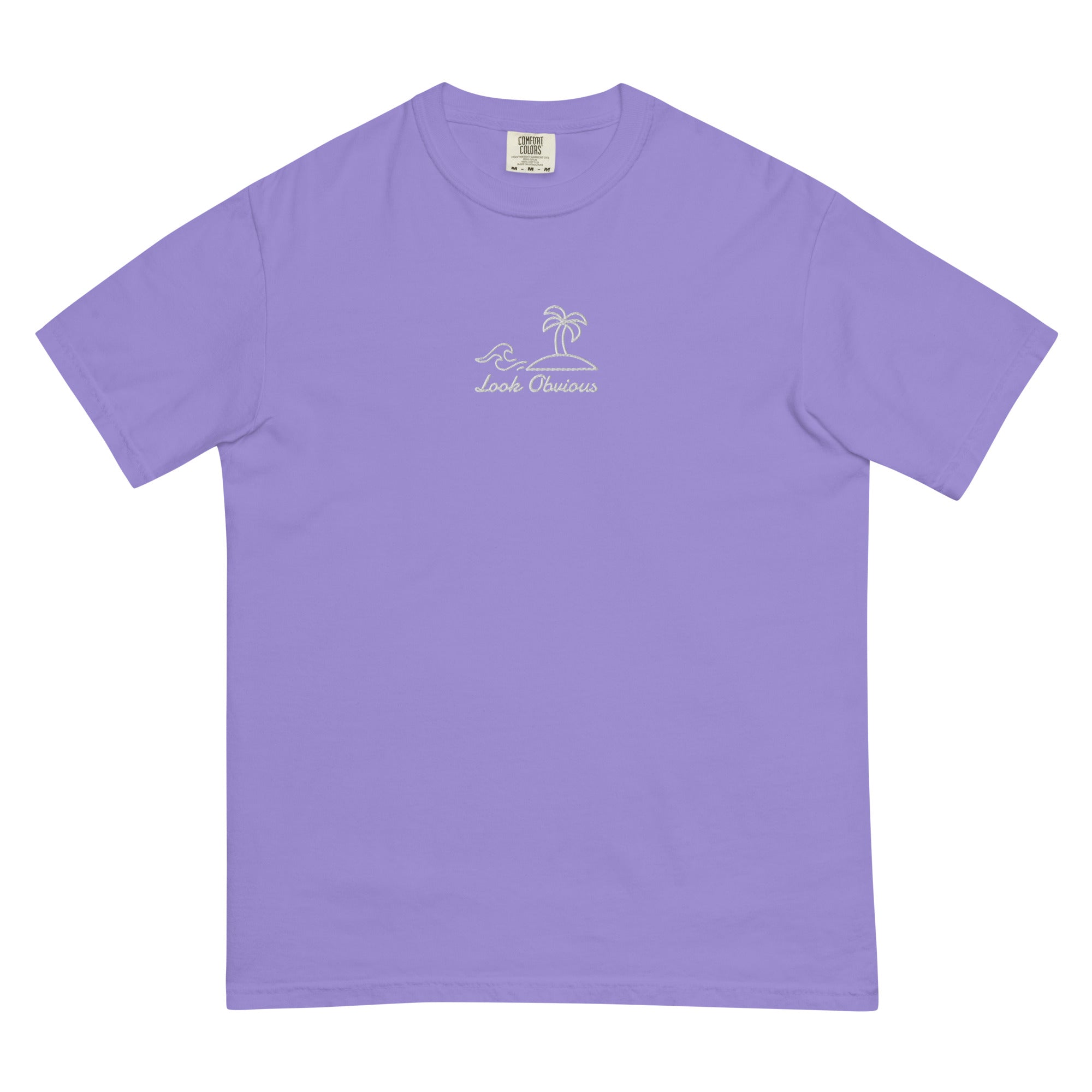 Island Time Embroidered T-shirt