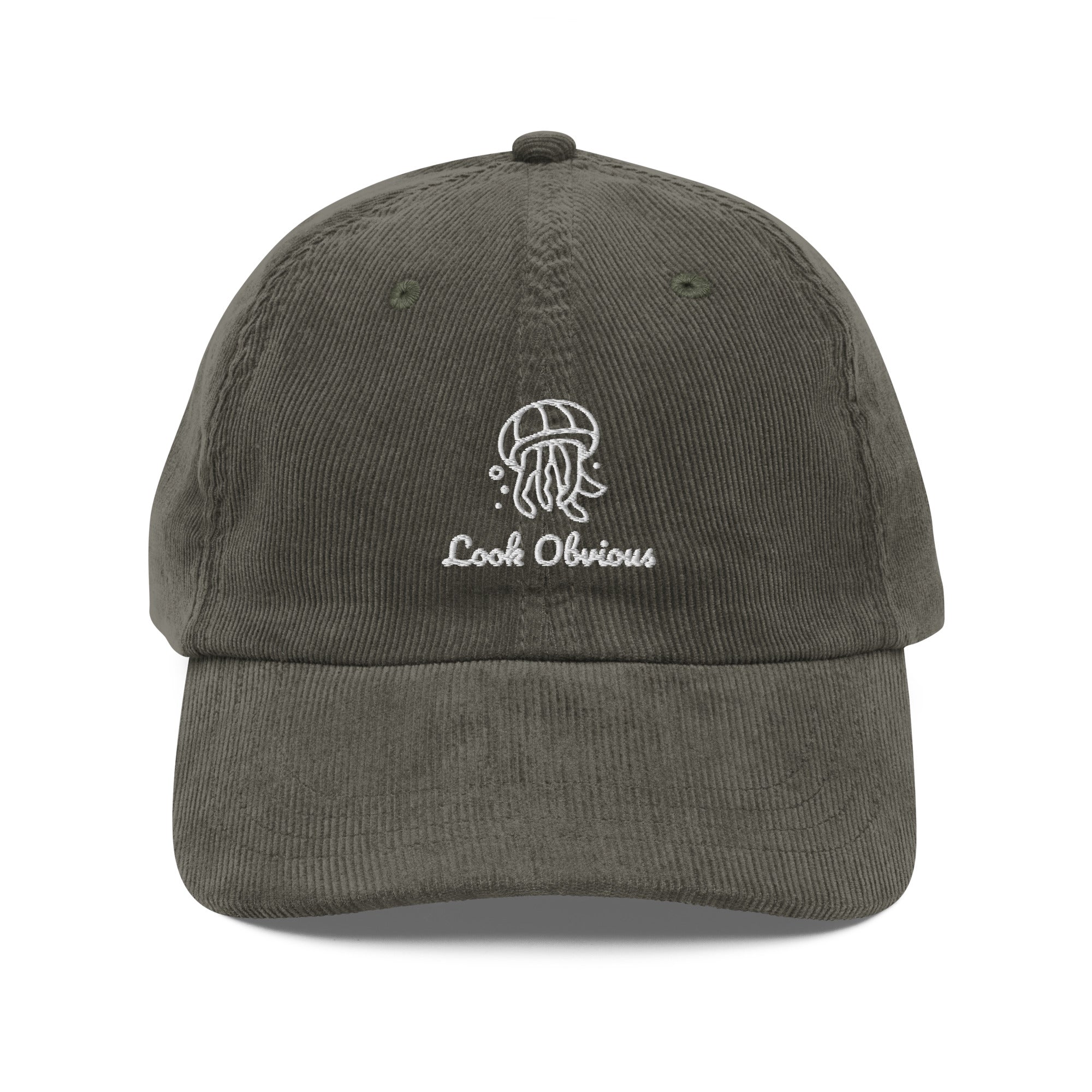 Jellyfish Corduroy Hat