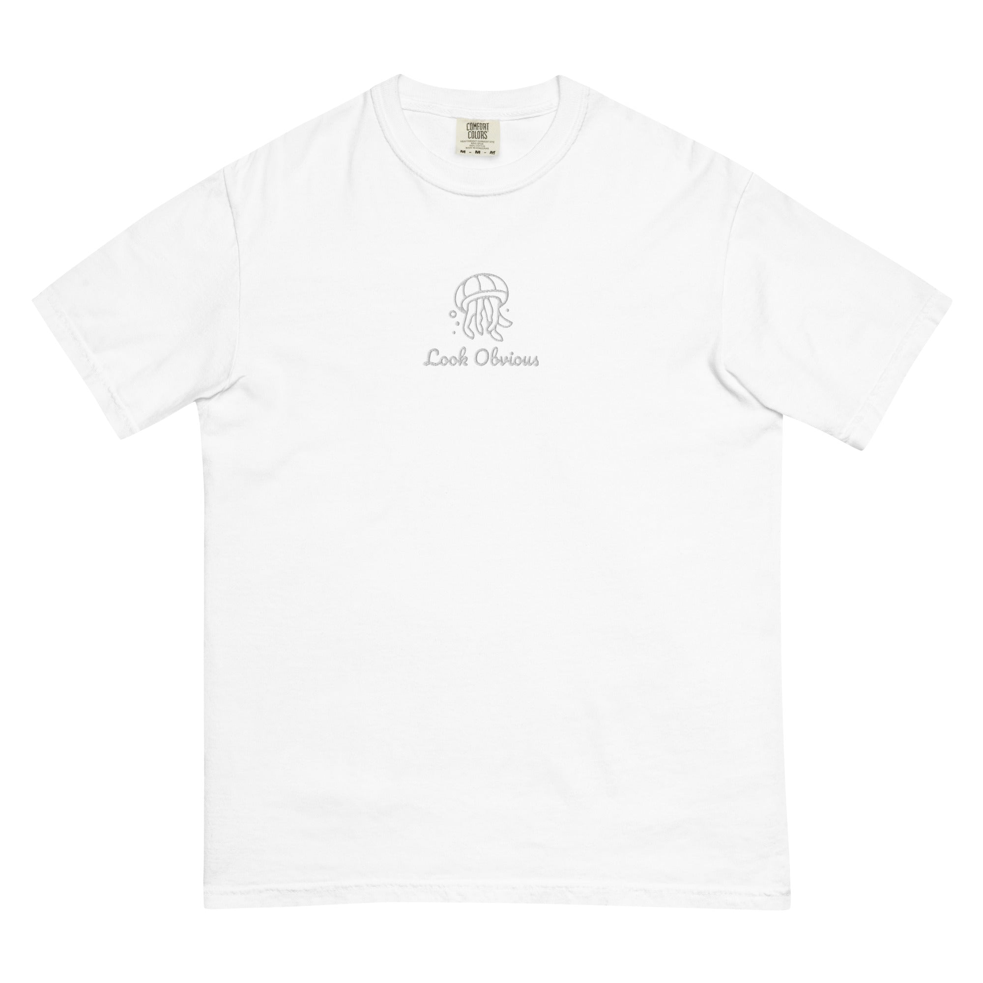 Jellyfish Embroidered T-shirt